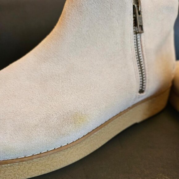 Timberland suede women's ankle boots. S 9, gummy zip platform - Picture 4 of 9